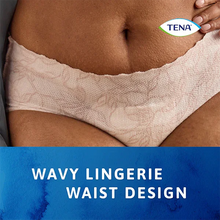 TENA Discreet Low Waist Incontinence Disposable Underwear - White 