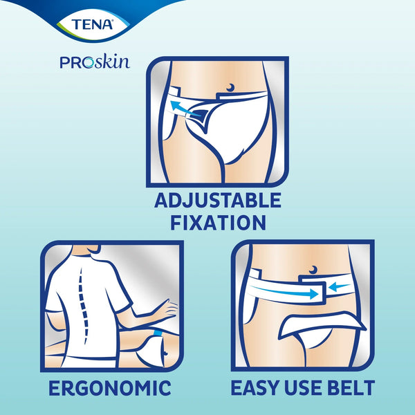 TENA ProSkin Flex Ultima - Belted Incontinence Briefs