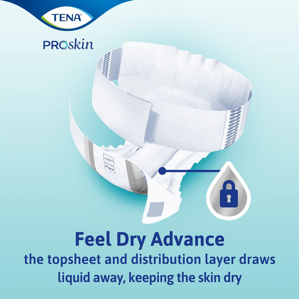 TENA ProSkin Flex Ultima - Belted Incontinence Briefs