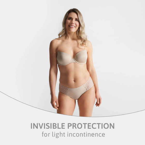 TENA Beige Washable Incontinence Underwear - Hipster