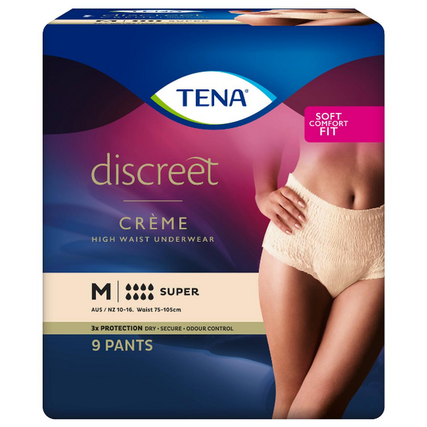 TENA Pants - Women's Discreet - High Waist