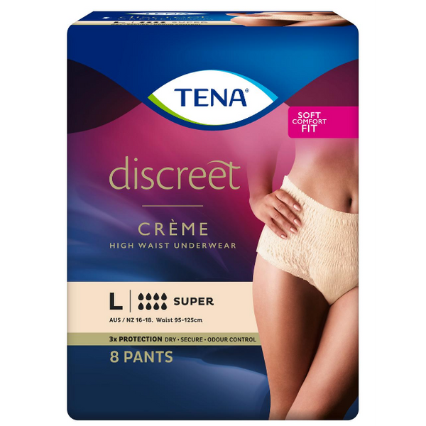 TENA Pants - Women's Discreet - High Waist